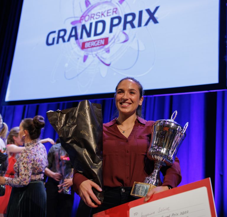 Vinner av Forsker Grand Prix i Bergen