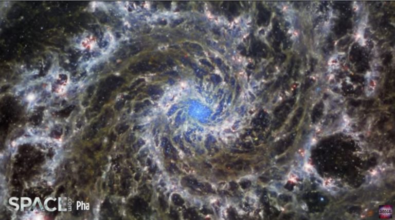 NASA gir ut nytt bilde av Phantom Galaksen