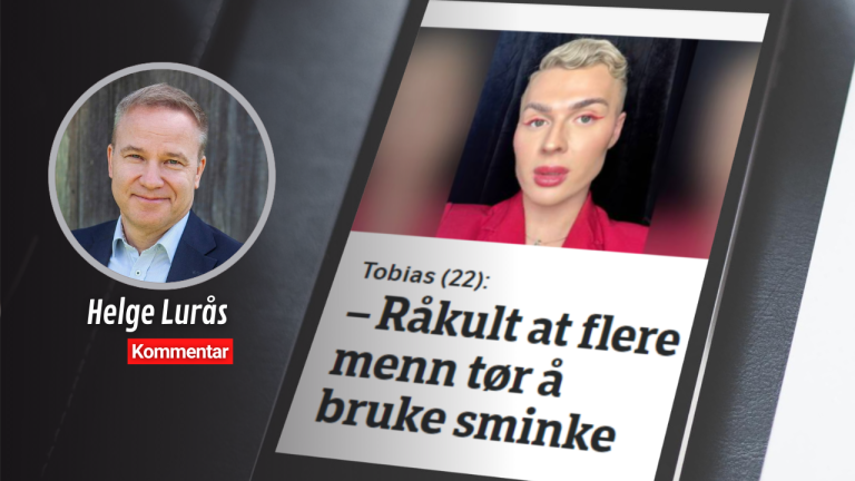 Nei til normalisering av sminke for menn