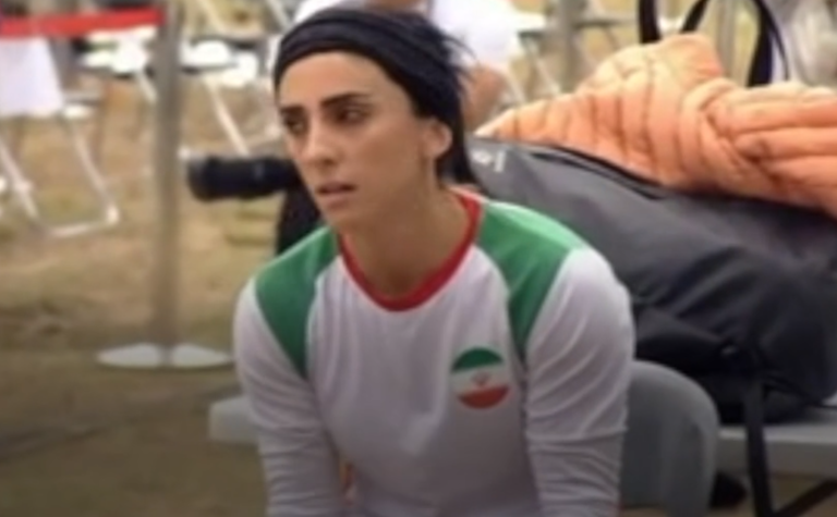 Iransk idrettsutøver i husarrest etter å ha konkurrert uten hijab