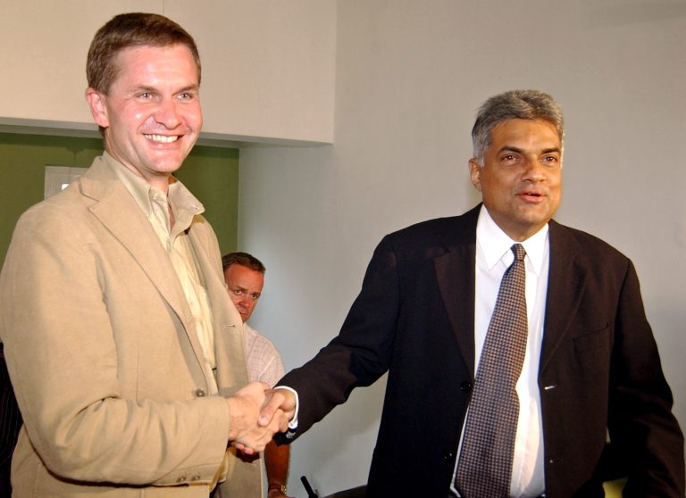 Erik Solheim blir ny klimarådgiver for Sri Lanka