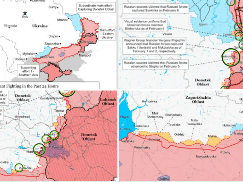 Russisk offensiv har begynt i Luhansk