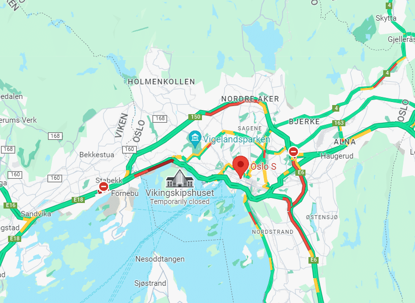 Slik vet Google Maps om det er kø på veien (+)