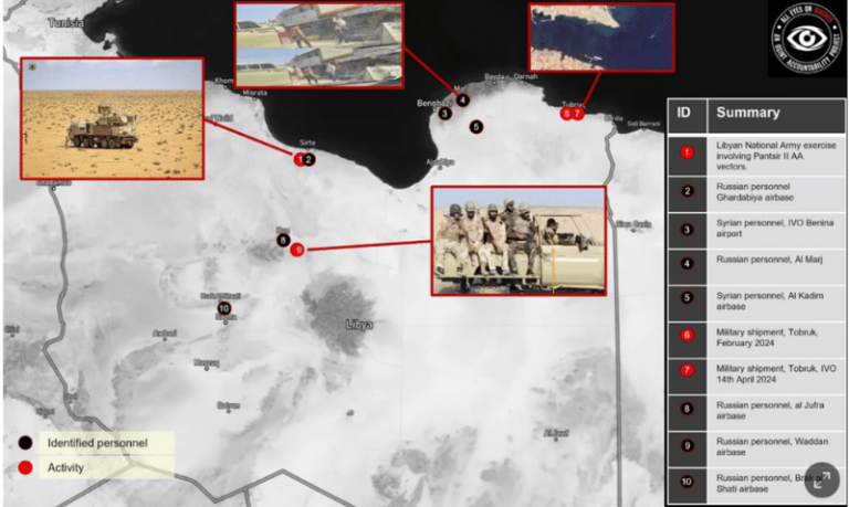 Tusenvis av russiske soldater strømmer inn i Libya (+)