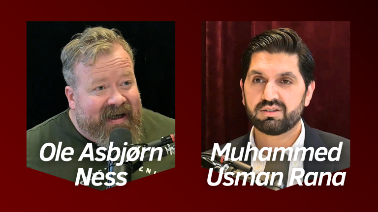 Islam i Norge, Abid Raja, konservatisme, hedonisme, Israel