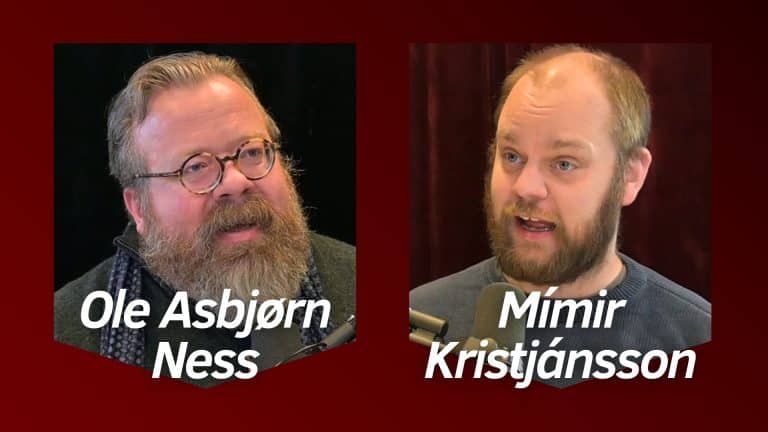 – Statminister Støre er en mye større populist enn Mímir Kristjánsson, hevder Mímir Kristjánsson