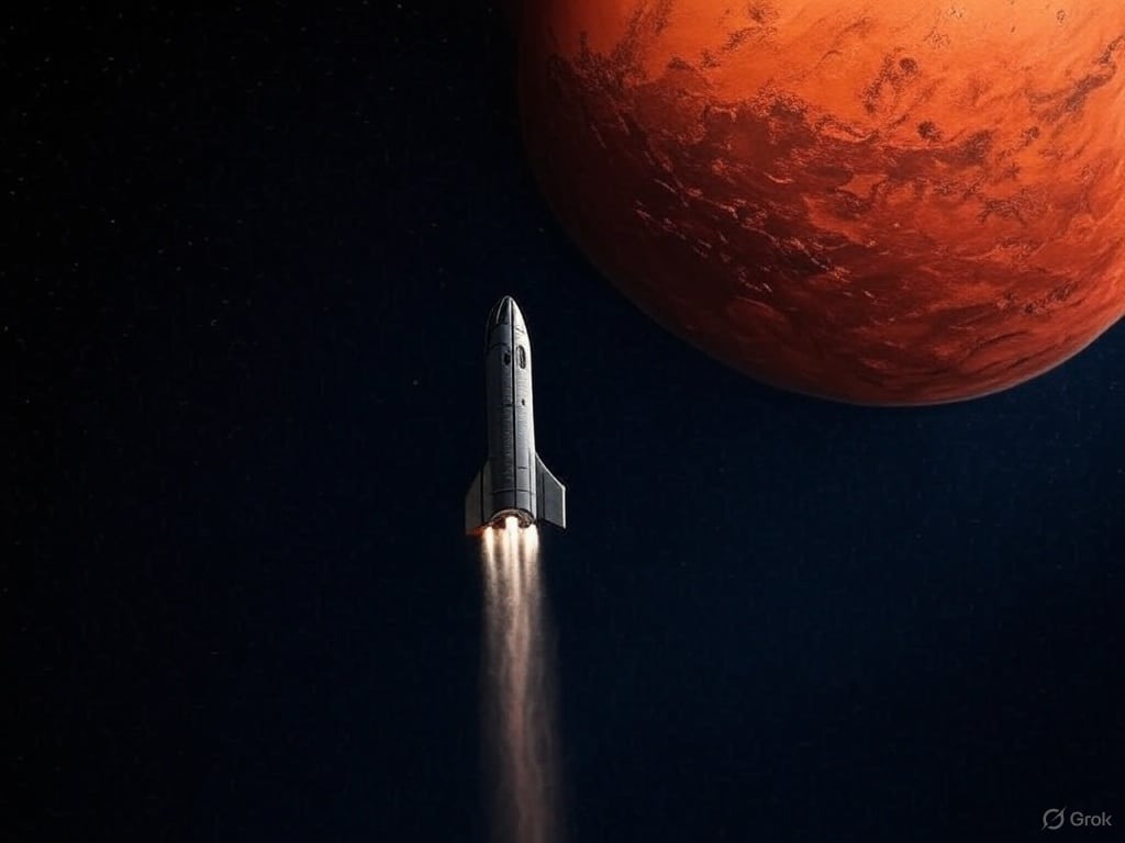 Russland tilbyr kjernekraft til Musks Mars-oppdrag