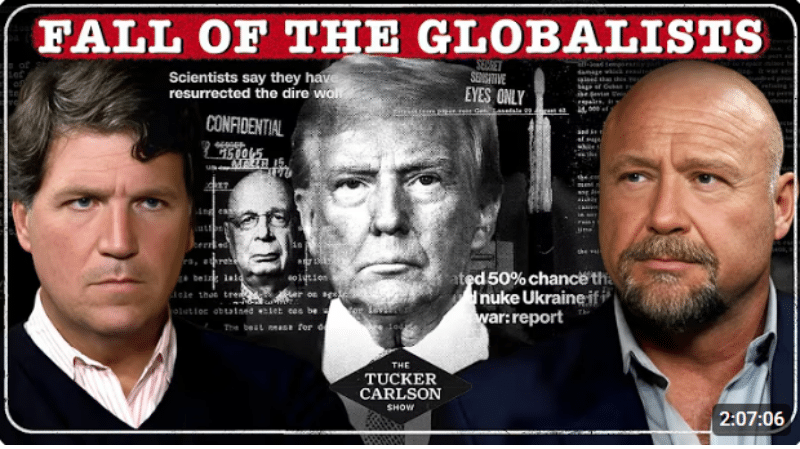 Tucker Carlson i sjokk: – Hvorfor intervjuet ingen Alex Jones etter 9/11? (+)