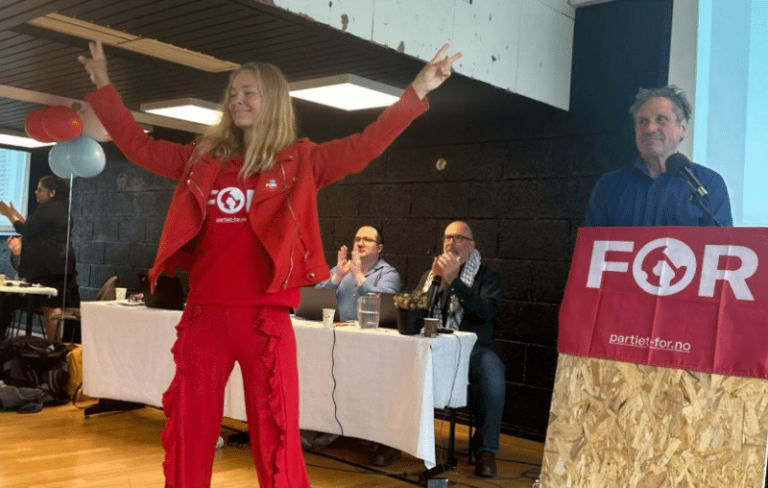Marielle Leraand lover kamp for velferd fremfor krig – medlemsvekst og nye stunt varslet