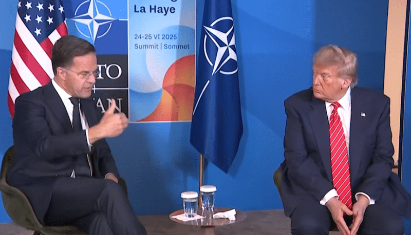 Mark Rutte: – Uten Trump ville dette ikke skjedd