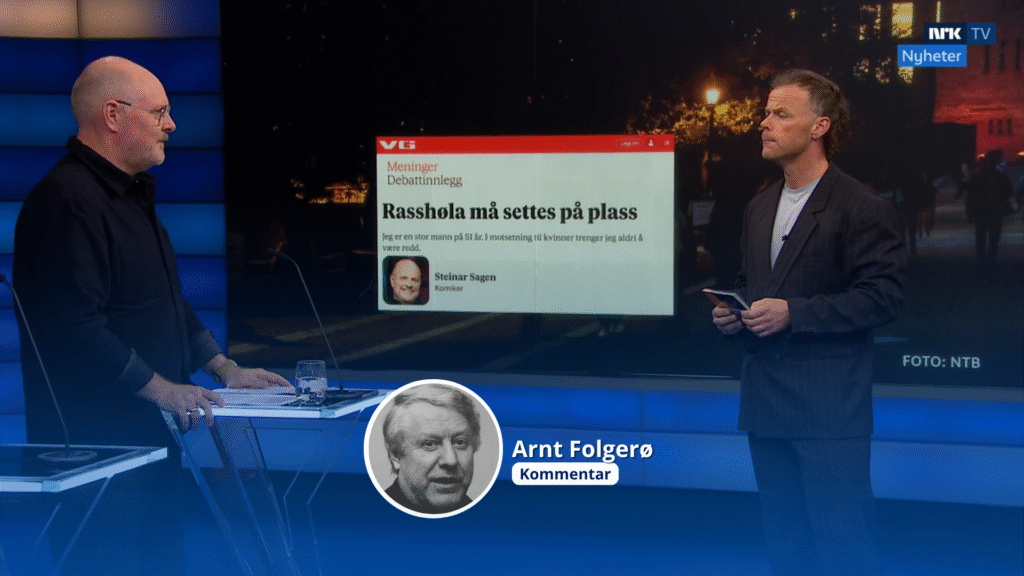 Absurd teater på NRK Debatten